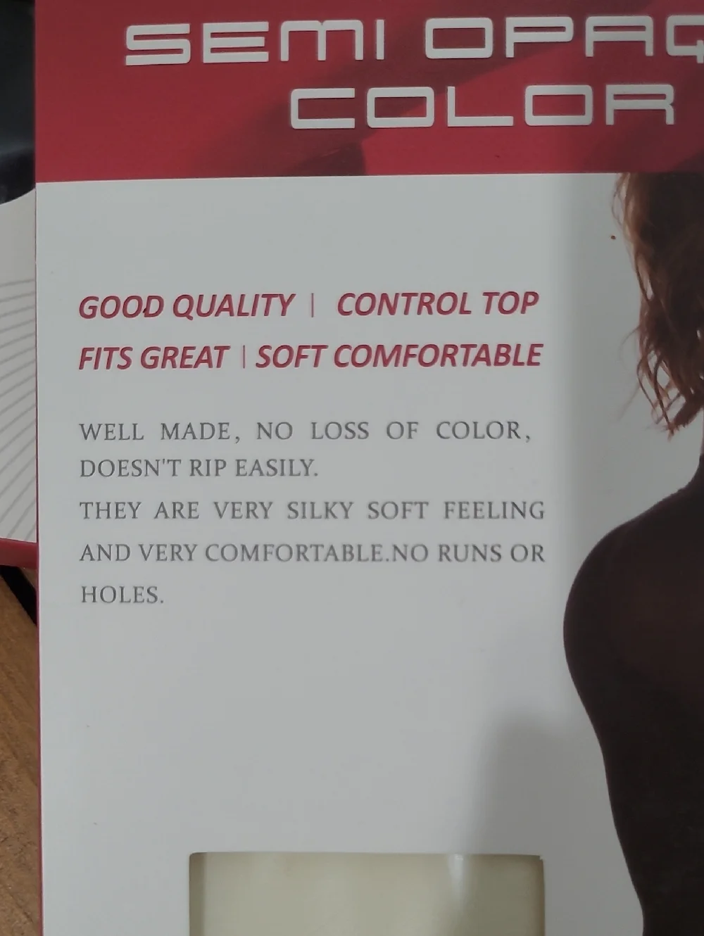 Semi Opaque Solid Color Tights